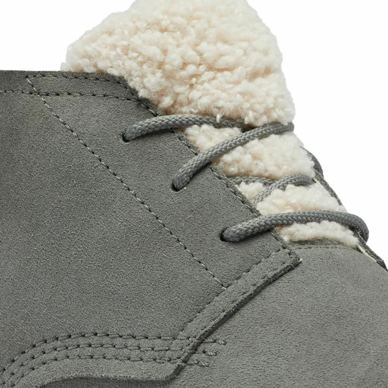 Boots en Velours de Cuir Explorer Next grises