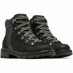 Boots en Velours de Cuir Lennox noires