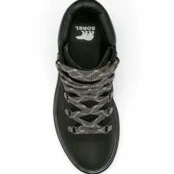 Boots en Velours de Cuir Lennox noires