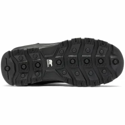 Boots en Velours de Cuir Buxton noir/gris