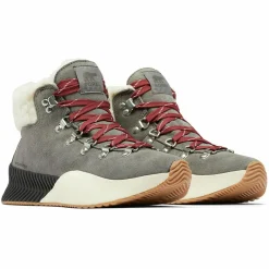 Boots en Velours de Cuir doublure polaire Out N About III grises