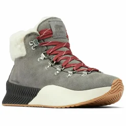 Boots en Velours de Cuir doublure polaire Out N About III grises