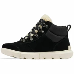 Boots en Velours de Cuir Explorer Next noires