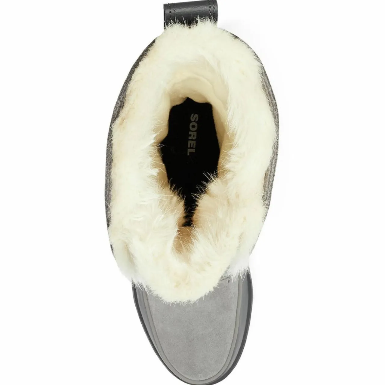 Boots en Velours de Cuir doublure polaire Torino II grises