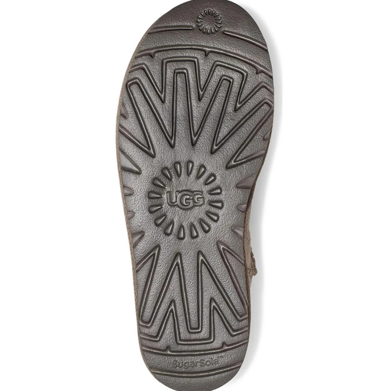 Boots fourrées en Velours de Cuir Classic Short Bailey taupe