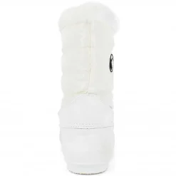 Boots fourrées Kenza blanches