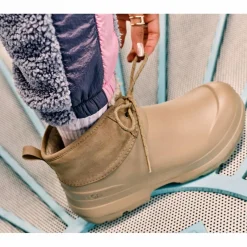 Boots fourrées Laine Tasman X Lace beiges