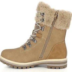 Boots Fourrées Théa beiges