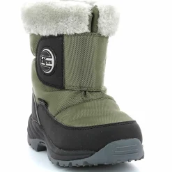 Boots Jumpsnow intérieur fourré kaki/noir