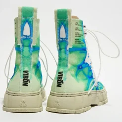 Boots recyclées 1992 vert/bleu