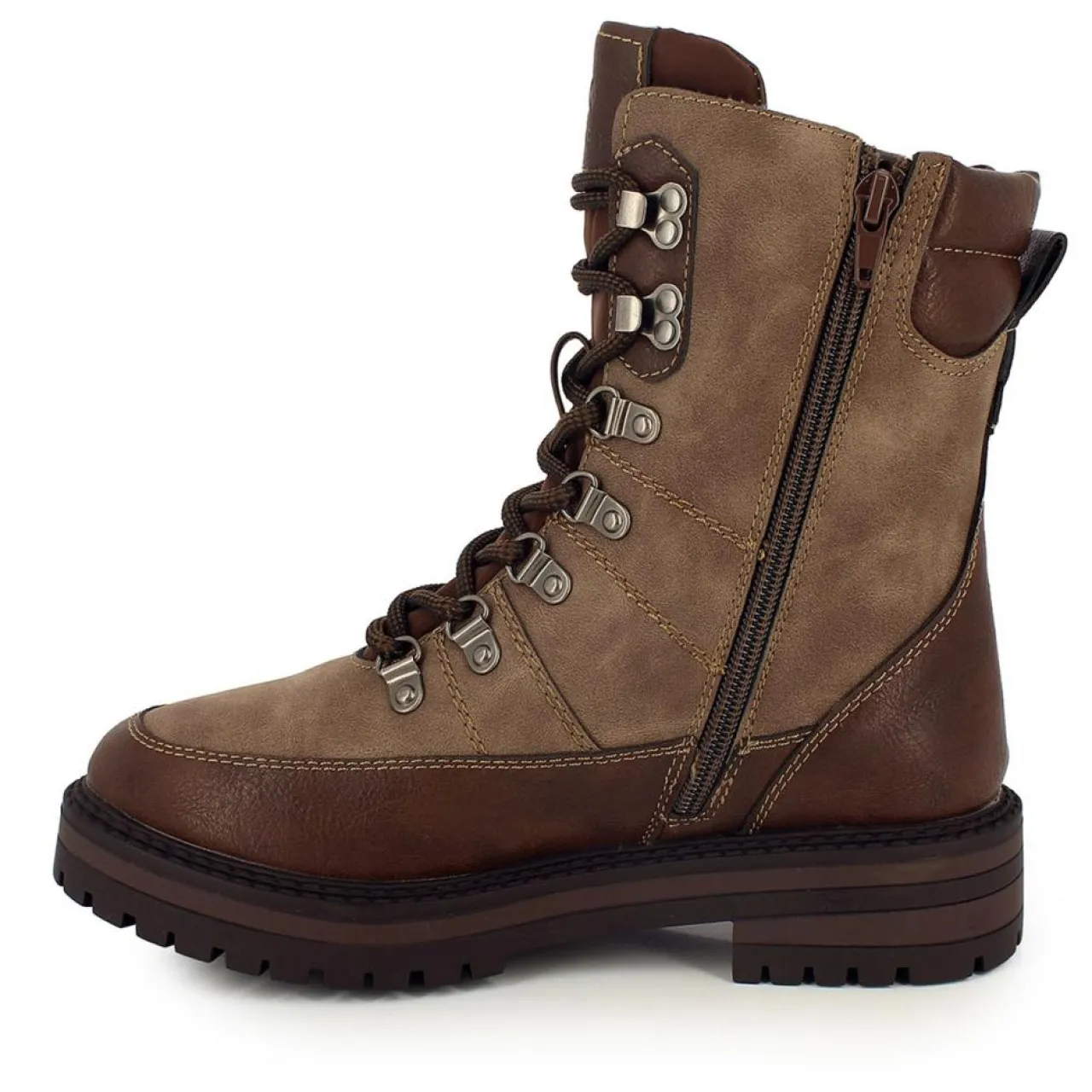 Bottes Amelia marron