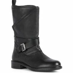 Bottes en Cuir Catria noires