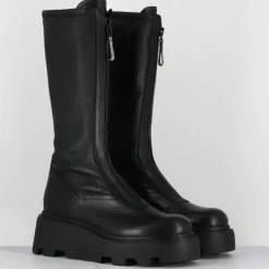 Bottes en Cuir M6622 noires