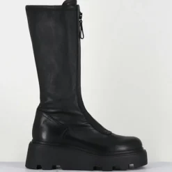 Bottes en Cuir M6622 noires