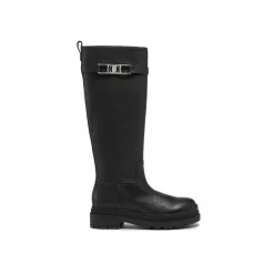 Bottes en cuir noires