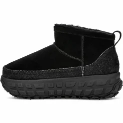 Bottes en Velours de Cuir Venture Daze Ultra Mini noires