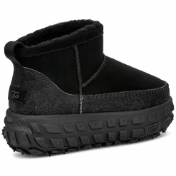 Bottes en Velours de Cuir Venture Daze Ultra Mini noires