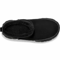 Bottes en Velours de Cuir Venture Daze Ultra Mini noires