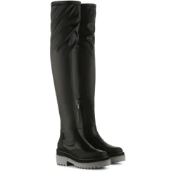Bottes Fama en Cuir noires