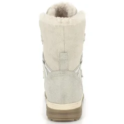Bottes Fourrées Abigail blanc cassé