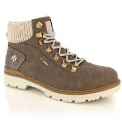 Bottes Fourrées Albane marron/beige