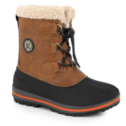 Bottes Fourrées Ethan beige/noir