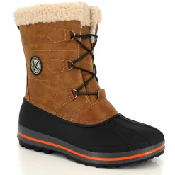 Bottes Fourrées Ethan beige/noir