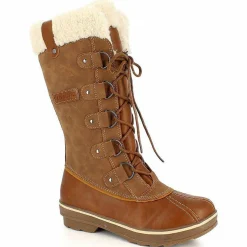 Bottes fourrées Floriane camel
