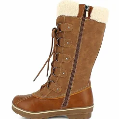 Bottes fourrées Floriane camel