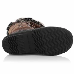 Bottes fourrées Kelyne marron/noir