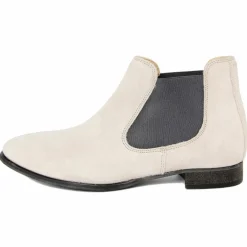 Bottines à lacets beurre