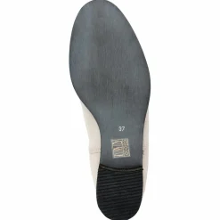 Bottines à lacets beurre