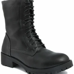 Bottines à talon noires - Talon 4 cm