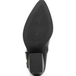 Bottines à talon Pauline noires - Talon 7 cm
