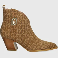 Bottines Belinda en Cuir marron