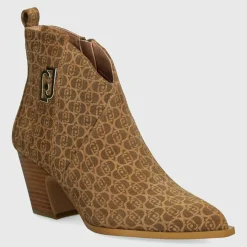 Bottines Belinda en Cuir marron