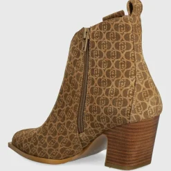 Bottines Belinda en Cuir marron