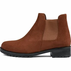 Bottines chelsea marron foncé