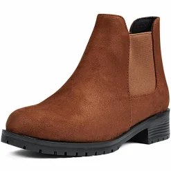 Bottines chelsea marron foncé