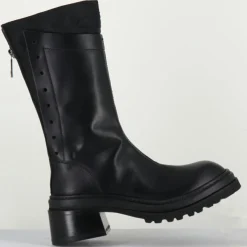 Bottines en Cuir es noires - Talon : 5cm