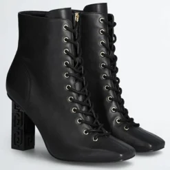 Bottines en Cuir Jennifer noires