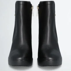 Bottines en Cuir Now noires - Talon 9 cm