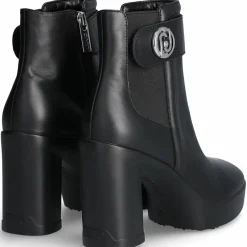 Bottines en Cuir Now noires - Talon 9 cm
