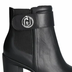 Bottines en Cuir Now noires - Talon 9 cm