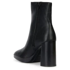 Bottines en Cuir Teulada noires - Talon 9 cm