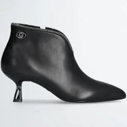 Bottines Sandie en Cuir noires