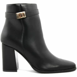 Bottines talon noires - Talon 8 cm