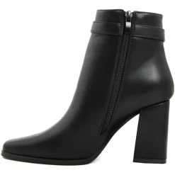 Bottines talon noires - Talon 8 cm