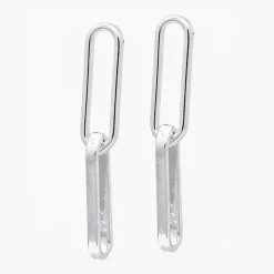 Boucles d'oreilles Alcyonne en Argent