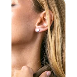 Boucles d'oreilles Cupid argentées